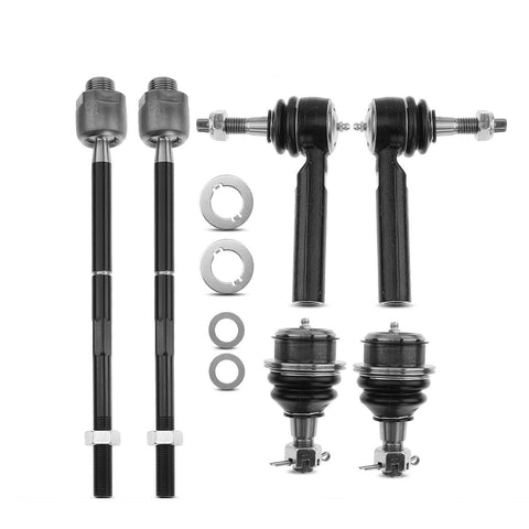 6xFront Lower Tie Rod End Ball Joint for Chevy Silverado GMC Sierra 1500 Yukon