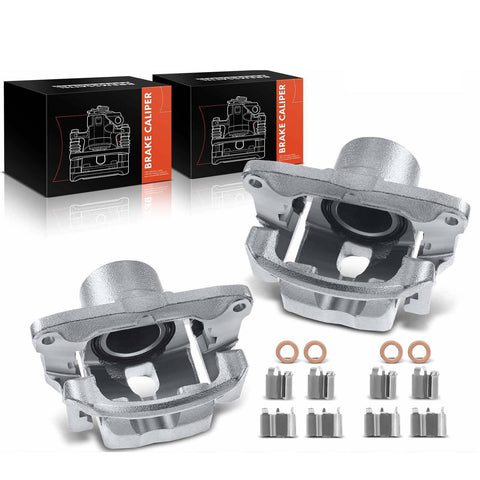 2x Disc Brake Caliper with Bracket for Toyota RAV4 2001-2005 Front Left & Right