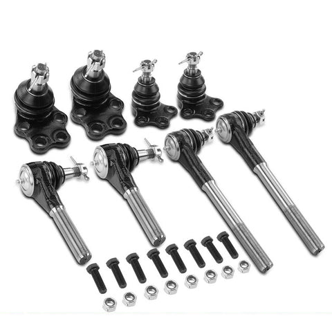 8Pcs New Front Tie Rod End & Ball Joint for Dodge Ram 1500 2000 2001 Pickup RWD