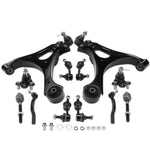 12x Front Lower Control Arm & Stabilizer Bar Link & Tie Rod End for Honda Civic