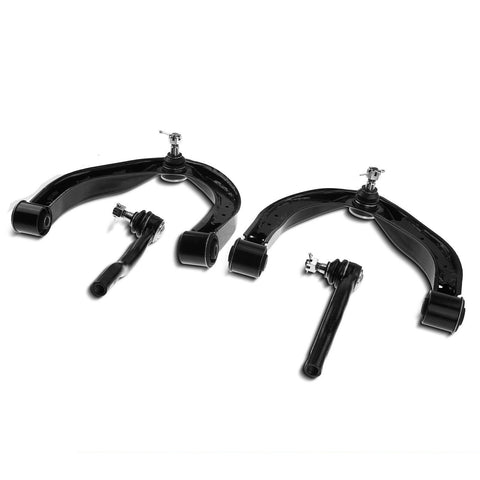 4x Front Upper Control Arm w/ Ball Joints Tie Rod End for INFINITI QX56 Nissan