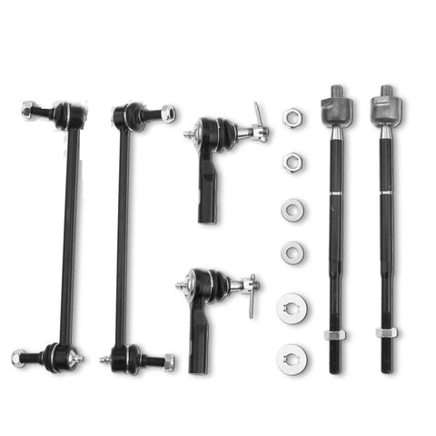 6x Front Left & Right Stabilizer Bar Link Tie Rod End for Chevy Equinox Pontiac