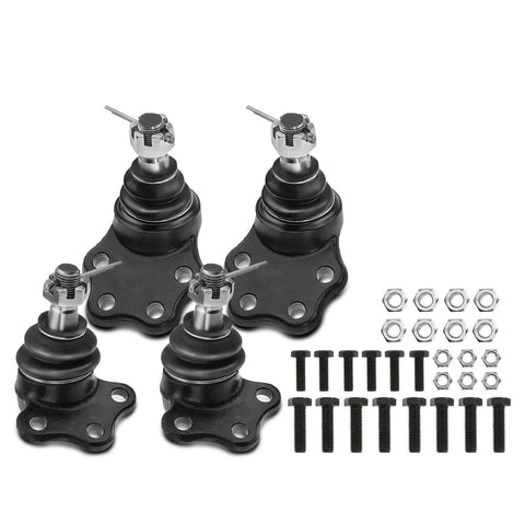 4x Front Lower & Upper Ball Joint for Dodge	Dakota 1997-1999 Durango 1999 RWD
