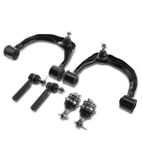 6x Front Control Arm Ball Joint Tie Rod End for Toyota 4Runner FJ Cruiser Lexus
