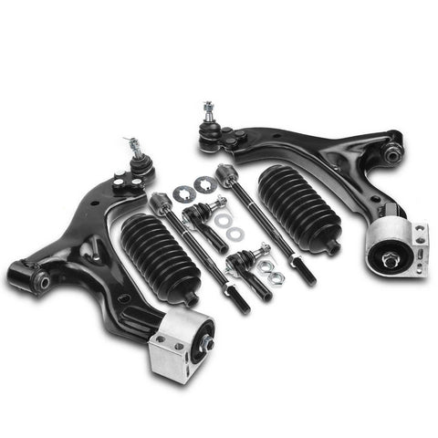 8x Front Lower Control Arm & Tie Rod End for Chevy Equinox Pontiac Torrent 3.4L