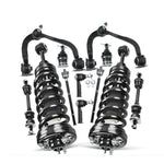 12x Front Complete Strut & Coil Spring Control Arm Kit for Ford F-150 05-06 4WD