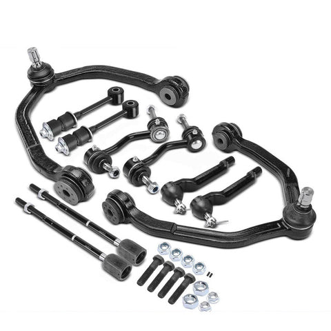 10x Control Arm w/ Ball Joint Sway Bar Link Tie Rod End for Ford Mercury Cougar