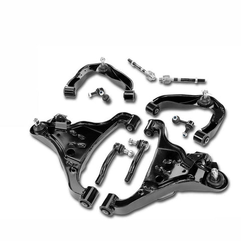 10x Front Control Arm w/Ball Joint Sway Bar Link Tie Rod End for Nissan Frontier