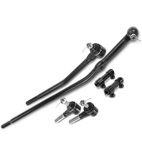6x Left & Right Steering Drag Link & Tie Rod End for Ford E-150 E-150 Club Wagon