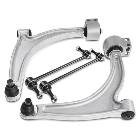 4x Front Control Arm w/ Ball Joint Sway Bar Link for Chevrolet Malibu Pontiac G6