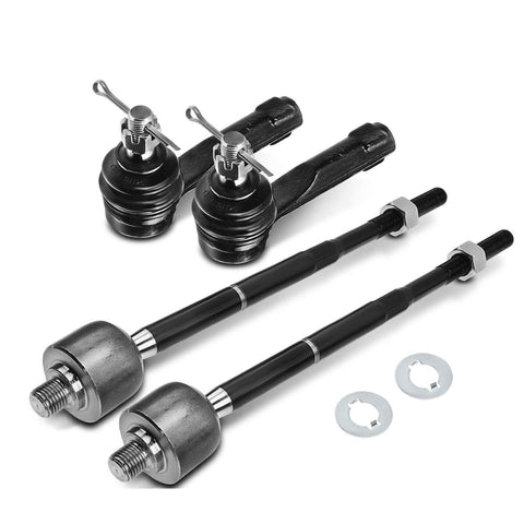 4pcs New Inner & Outer Tie Rod Ends for Nissan Sentra 1995-2006 200SX 1995-1998