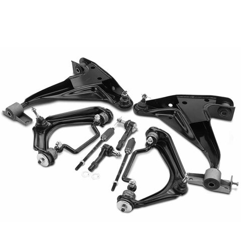 8x Front Control Arm w/ Ball Joint & Tie Rod End for Ford Explorer Mercury 4.0L