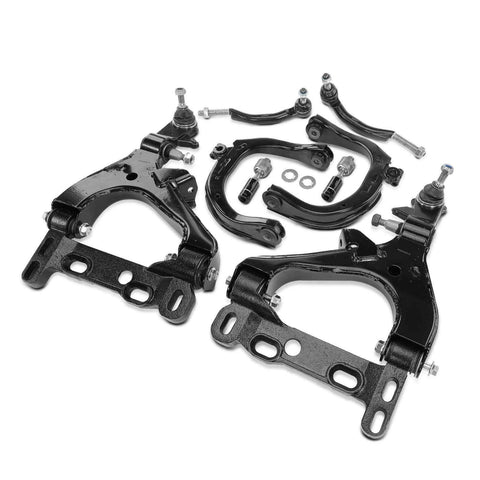 8pcs Front Control Arm Tie Rod Kit for Buick Rainier Chevy Trailblazer GMC Envoy