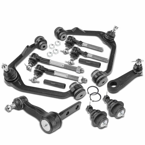 12x Front Control Arm w/Ball Joint Tie Rod End for Ford F-150 Expedition Lincoln