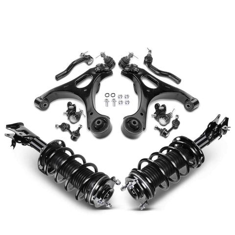 10x Front Strut & Coil Spring Control Arm Kit for Honda Civic 2006-2011 L4 1.8L