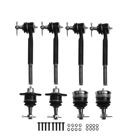 8x Tie Rod End & Ball Joint for Chevrolet Blazer Buick GMC Oldsmobile Pontiac