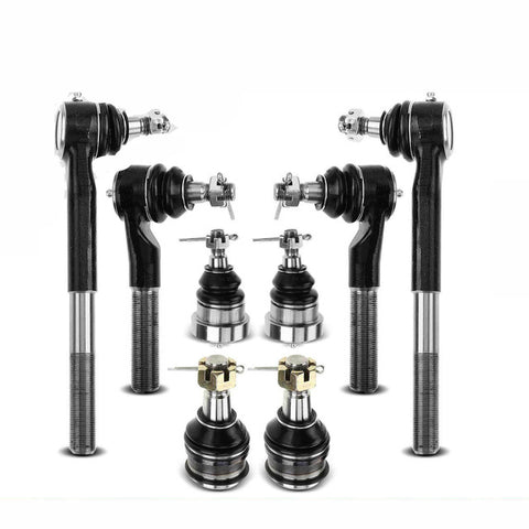 6x Inner & Outer Tie Rod End & Ball Joint for Dodge Ram 2500 3500 1994-1999 RWD