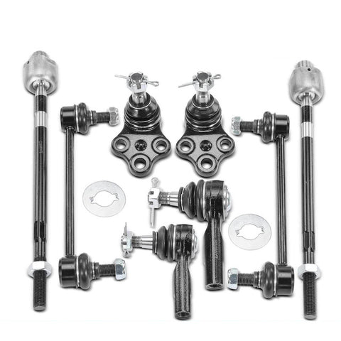 8x Front Sway Bar Link&Tie Rod End&Ball Joint for Nissan Pathfinder INFINITI QX4