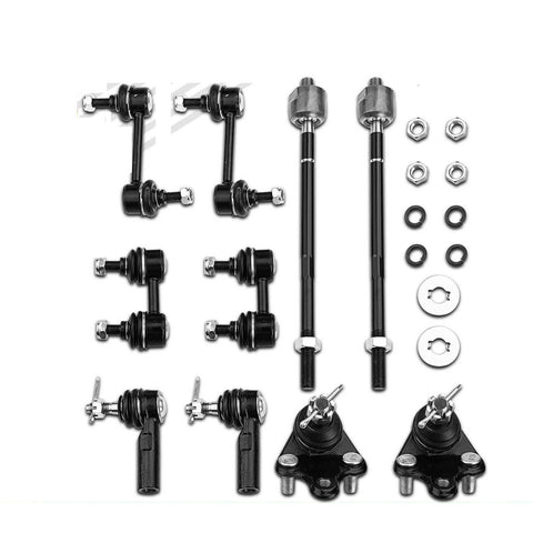 10Pcs Front & Rear Stabilizer Bar Link Tie Rod End for Toyota Corolla 93-95 FWD