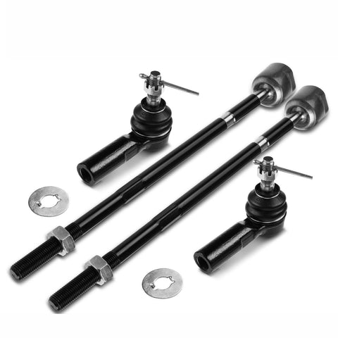 4x Inner & Outer Tie Rod End for Toyota Celica 1990 1991 1992 1993 ES2382 EV286