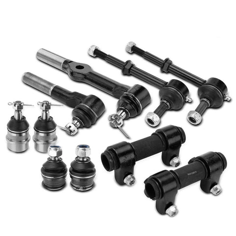 10x Front Sway Bar Tie Rod Ball Joint for Dodge Ram 1500 Ram 2500 1994 1995 4WD