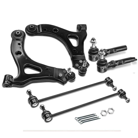 6x Front Lower Control Arm Kit for Chevrolet Uplander Buick Terraza Saturn FWD