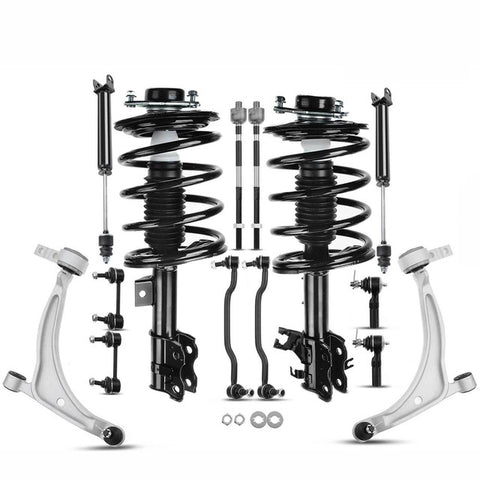 14x Complete Strut & Coil Spring Control Arm Kit for Nissan Altima 02-06 2.5L