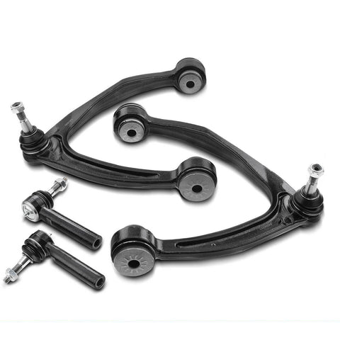 4x Front Control Arm Tie Rod End for Chevy Silverado 1500 Cadillac Escalade GMC