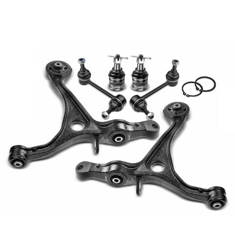 6pcs Front & Rear Control Arm & Ball Joint Assy for Acura TSX 04-08 Honda Accord