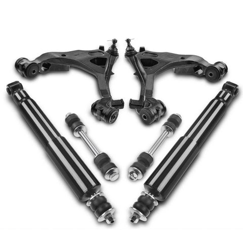 6x Front Complete Strut & Coil Spring Control Arm Kit for Ford Expedition F-150