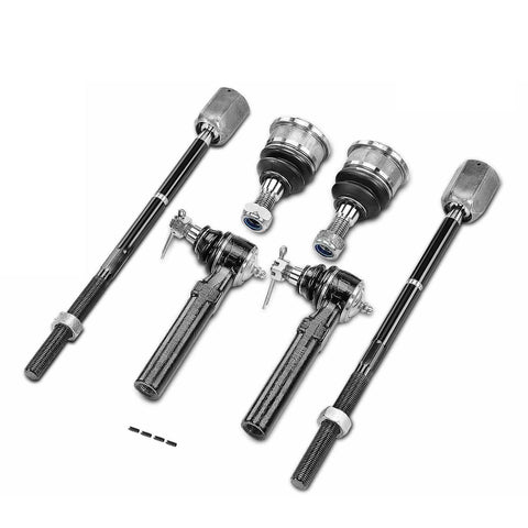 6x Inner & Outer Tie Rod End & Front Lower Ball Joint for Ford Mustang 1994-2004
