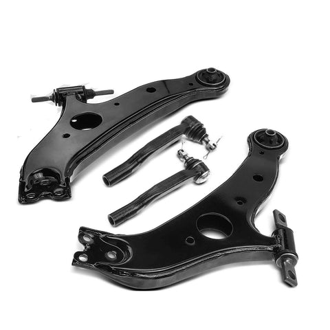 4x Front Lower Control Arm Tie Rod End for Toyota Sienna 2004-2010 V6 3.3L 3.5L
