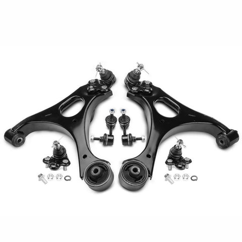 6x Front Lower Control Arm and Ball Joint & Stabilizer Bar Link  for Honda Acura