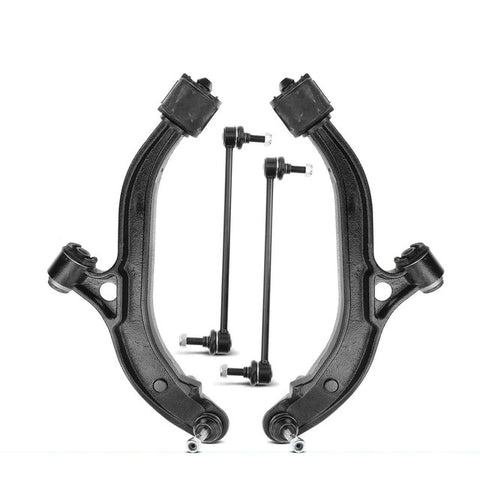 4Pcs Front Control Arm & Stabilizer Bar Link for Chrysler Voyager Dodge Caravan