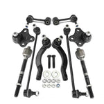 10x Stabilizer Bar Link & Tie Rod End & Ball Joint for Audi TT Quattro 2011-2015