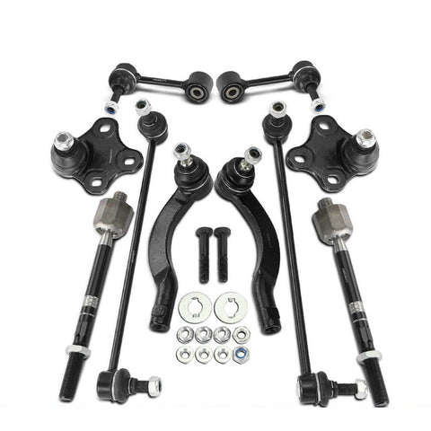 10x Stabilizer Bar Link & Tie Rod End & Ball Joint for Audi TT Quattro 2011-2015