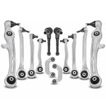 12pcs Control Arm Ball Joint Tie Rod Sway Bar Kit for Audi A6 A6Quattro S6 05-11