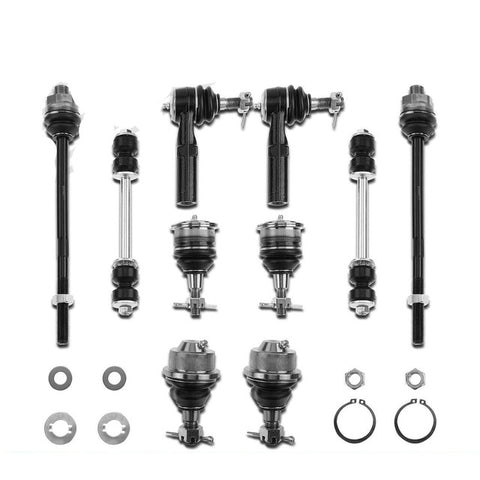 10x Inner & Outer Tie Rod End & Ball Joint for Chevrolet Silverado 1500 2500 GMC