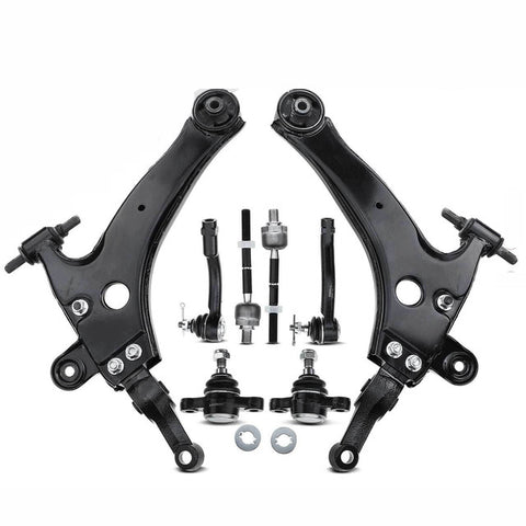 8x Front Control Arm & Tie Rod End & Ball Joint for Hyundai Sonata XG300 XG350