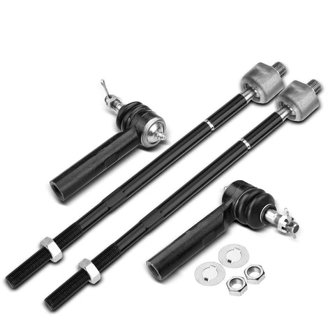 4Pieces Outer & Inner Tie Rod End for Chrysler Pacifica 2004 2005 2006 2007 2008