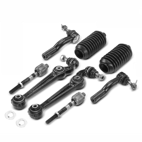8Pcs Front Control Arm Tie Rod End for Ford Fusion Lincoln MKZ Mercury 2007-2009
