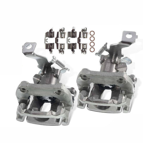 2x Disc Brake Caliper w/ Bracket for Scion tC 2011-2016 Rear Driver & Passenger