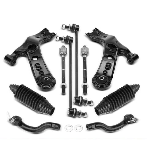 10x Front Lower Control Arm Sway Bar Link Tie Rod End for Toyota RAV4 2006-2018