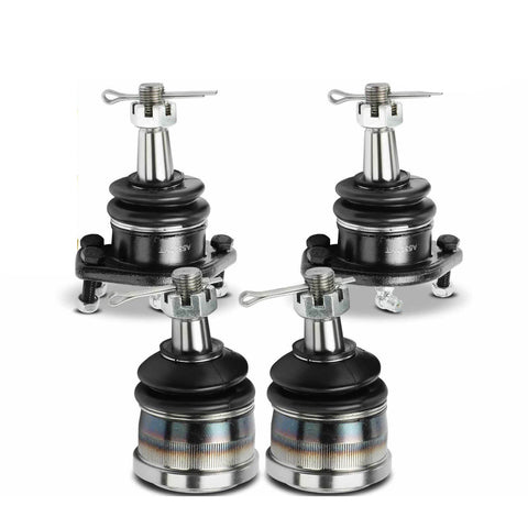4x Front Lower & Upper Ball Joint for Chevrolet Blazer 95-05 S10 GMC Jimmy Isuzu