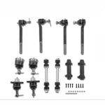 12x Bar Link Kit & Tie Rod End w/ Ball Joint for Chevrolet S10 Blazer GMC Jimmy