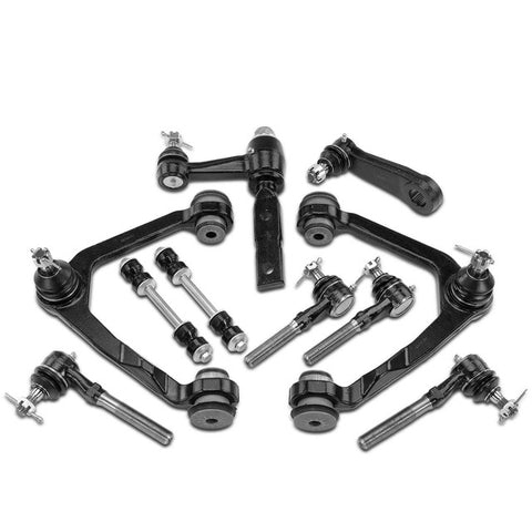 10x Front Control Arm Stabilizer Bar Link Tie Rod End for Ford F-150 Expedition
