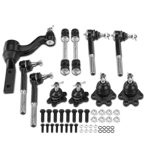 11x Front Idler Arm & Tie Rod End & Ball Joint for Chevrolet K1500 1988-1992 GMC