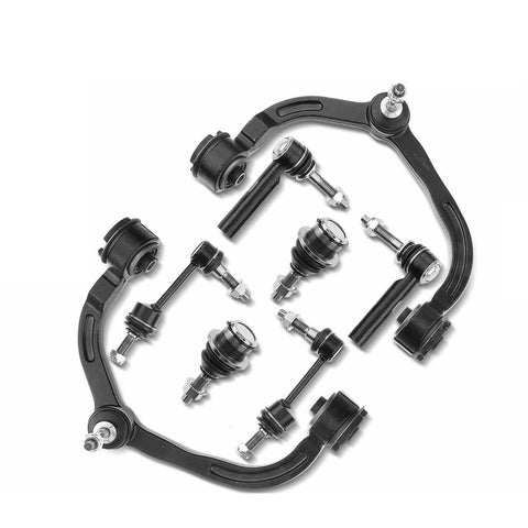 8x New Front Control Arm Sway Bar Link Tie Rod End for Ford Expedition 2003-2005