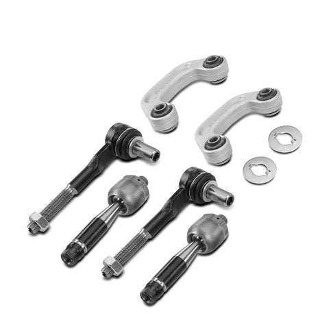 6x Front Side Stabilizer Bar Link & Tie Rod End for Audi A6 Quattro 05-11 A6 S6