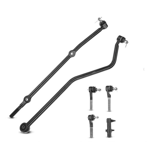6x Inner & Outer Tie Rod End Track Bar Kit for Jeep Cherokee 1991-2001 2.5L 4.0L